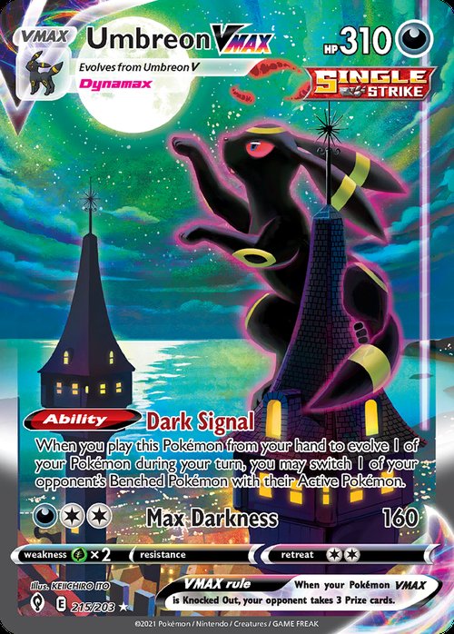Umbreon VMAX Moonbreon